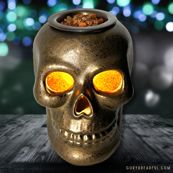 Jack-O-Lantern Donut Sizzling Room Salt Potpourri: Dulce Pumpkin Donut Scent - Picture 3 of 10